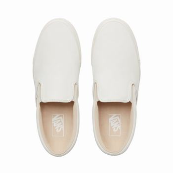 Damske Slip On Tenisky Vans Vansbuck Classic Blanc De Blanc VA03WQPVE